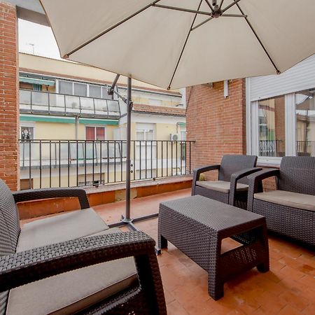 Atico X9 Pax Con Gran Terraza En El La Latina Apartman Madrid Kültér fotó